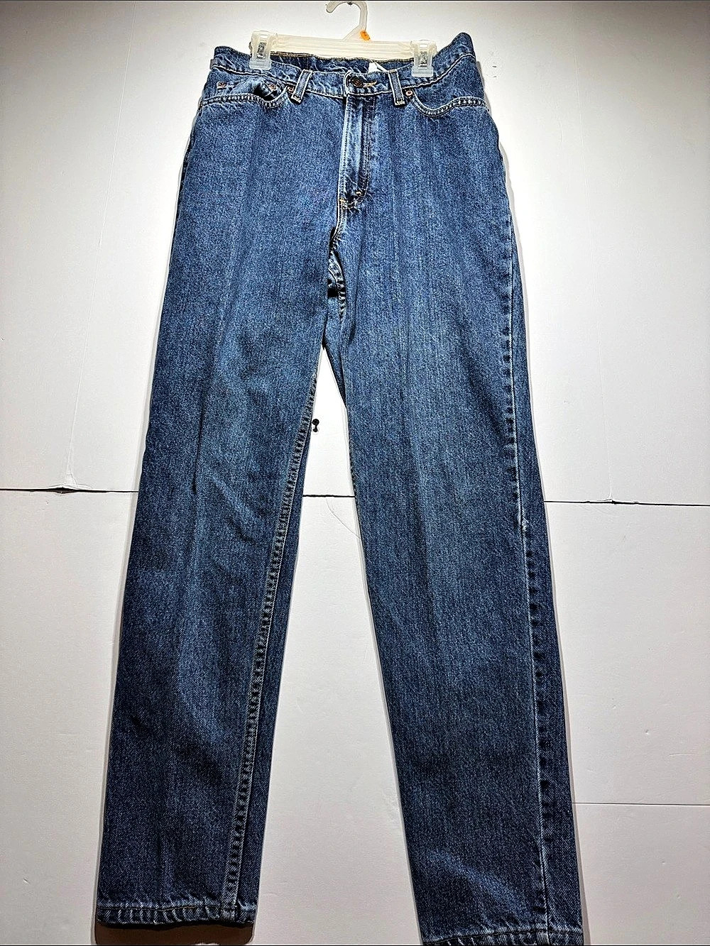 Vintage mom jeans!!! Levi's 550 tapered Leg Jeans Blue Waist 11
